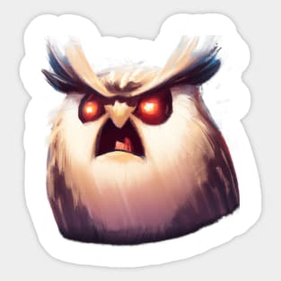 AngryOwl_2 Sticker